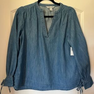 NWT Old Navy Denim Popover Shirt